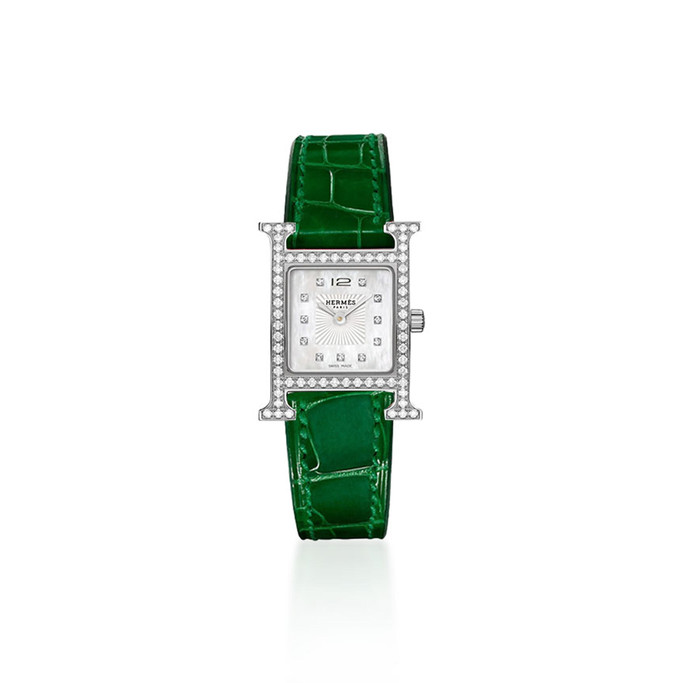 HERMÈS HEURE H WATCH MINI MODEL 25 MM W036764WW00 HERMÈS HEURE H WATCH MINI MODEL 25 MM W036764WW00